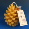 Pure Beeswax Pine Cone Candle